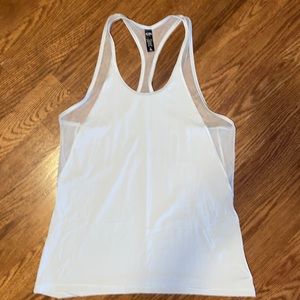 Women’s grey athletic top